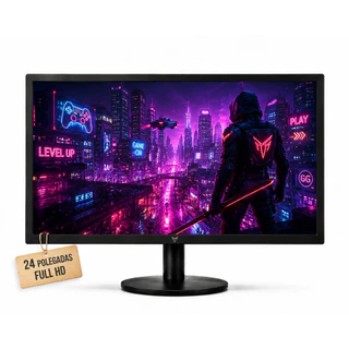 MONITOR BRAZILPC 24; 23; 20; 19; 15 POLEGADAS | FULL HD LED WIDESCREEN HDMI/VGA 20BPC-KAN 75HZ PRETO ALTA PERFORMANCE