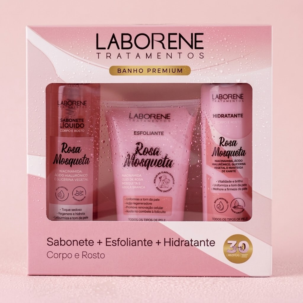Kit banho premium: sabonete, esfoliante e hidratante — foto 6
