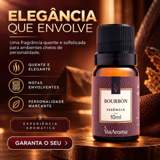 Essencia Via Aroma Bourbon Classica 10ml