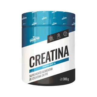Creatina em Pó Shark Pro 300g – Suplemento Alimentar Monohidratado
