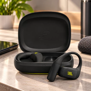Fone JBL Endurance Zone Bluetooth Open-Ear Esportivo Sem Fio Resistente à Água Preto