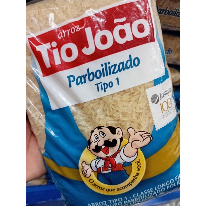 ARROZ TIO JOÃO PARBOILIZADO 10KG TIPO 1 – ALTA QUALIDADE, SOLTINHO ...