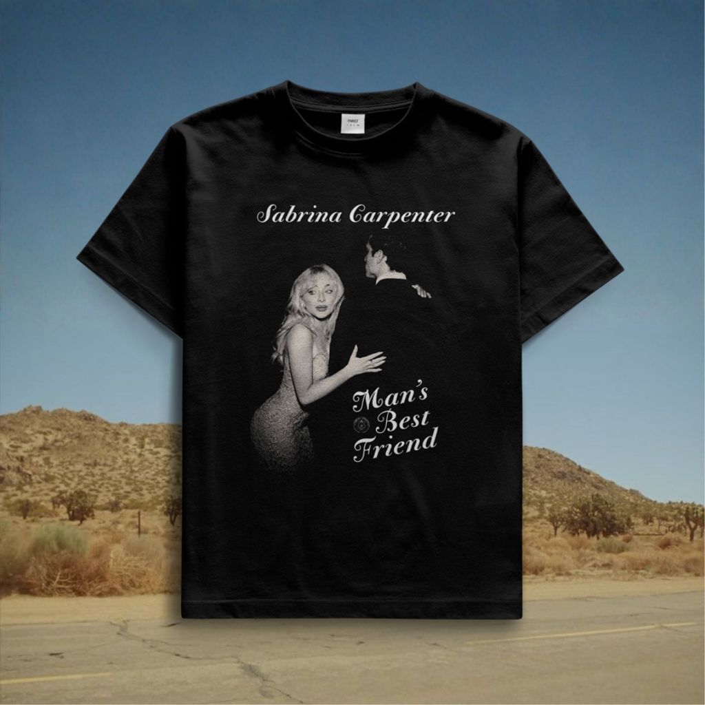 Camiseta Sabrina Carpenter | Man's Best Friend Poster [unissex