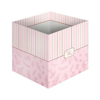 Kit cachepot caixa presente para o dia das mães e balão personalizado em Oferta na Shopee