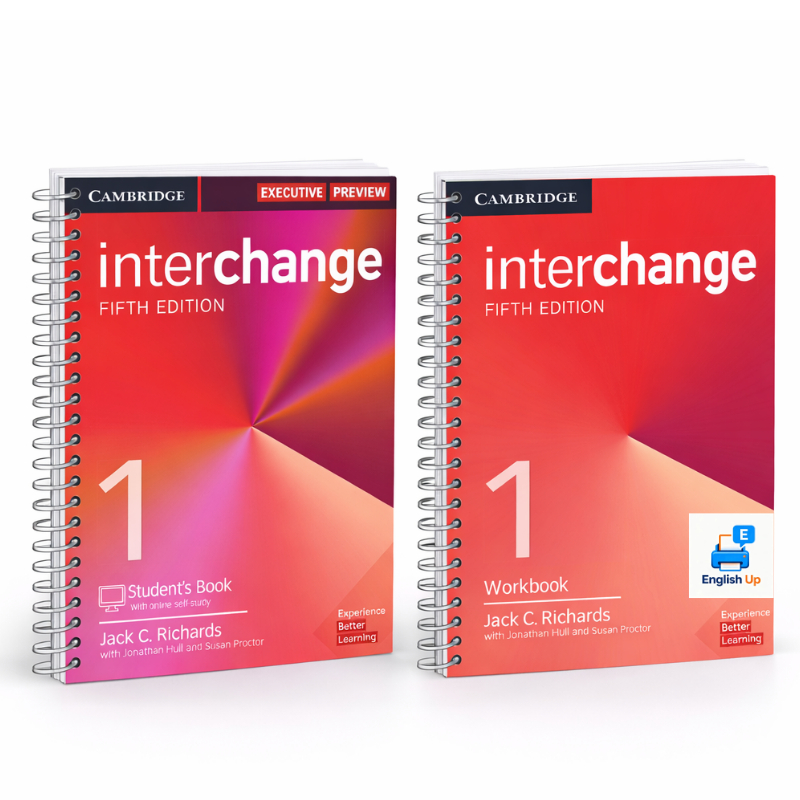 Interchange 5th Edition Level 1 Students Book Mais Workbook | Shopee Brasil