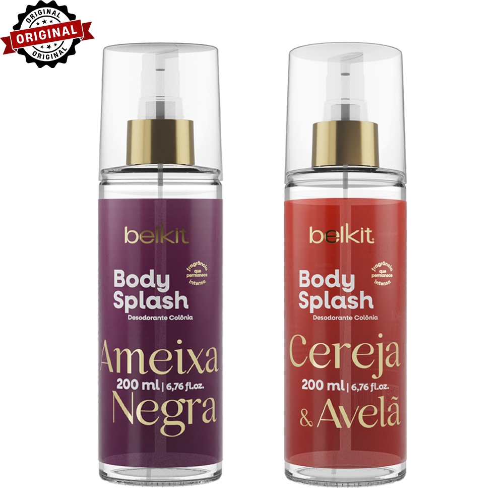 Kit 2 body splash frutados 200 ml — foto 1