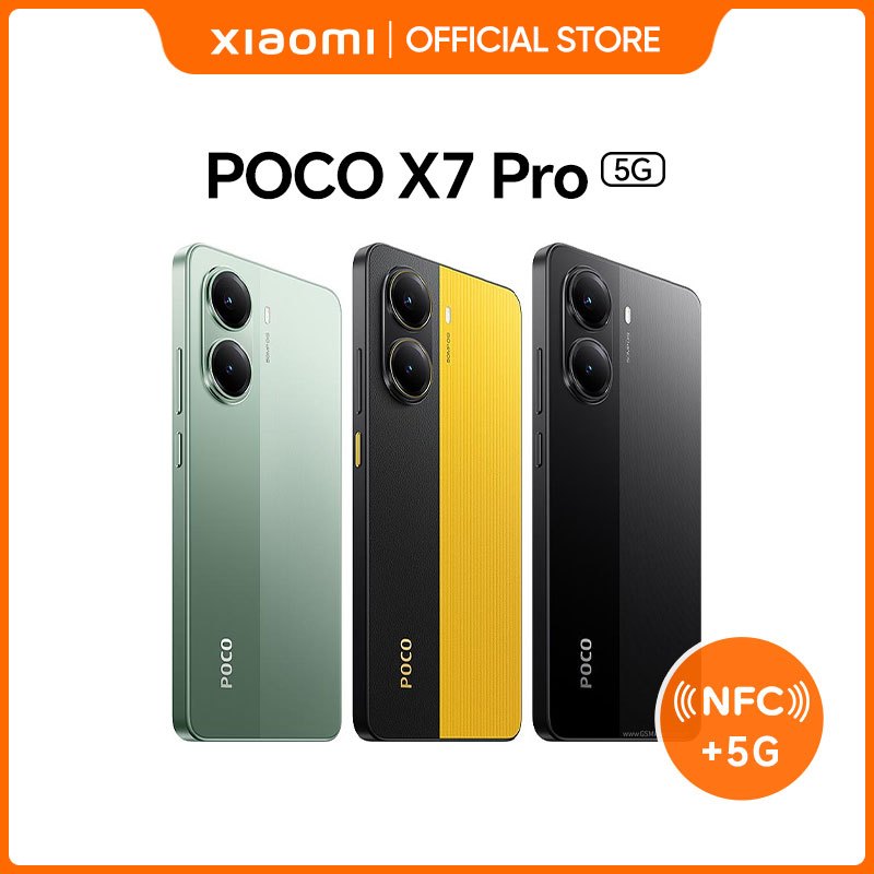 Smartphone Xiaomi Poco X7 Pro 512GB / 256GB 5G Versão Global NFC Original