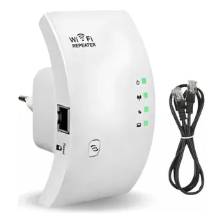 Repetidor Amplificador Sinal WiFi 300mbps Botão WPS AW-03