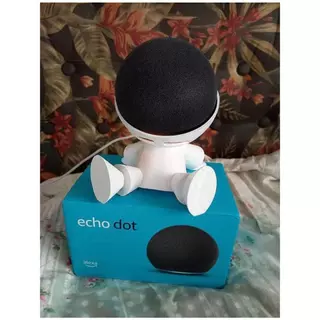 Suporte para Echo Dot 4 e 5 Alexa Robo Sentado Traje Espacial
