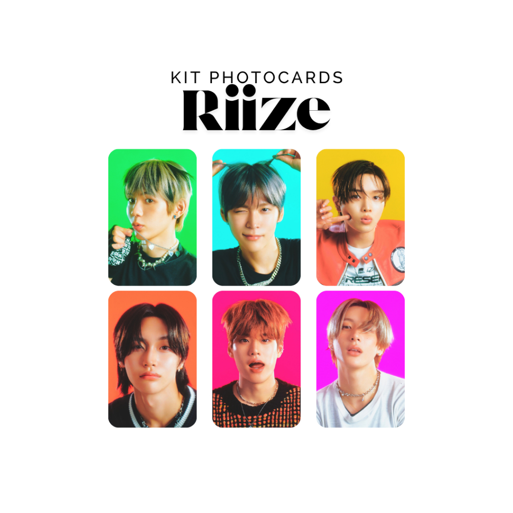Kit 6 Photocards Fanmade - Riize | Shopee Brasil