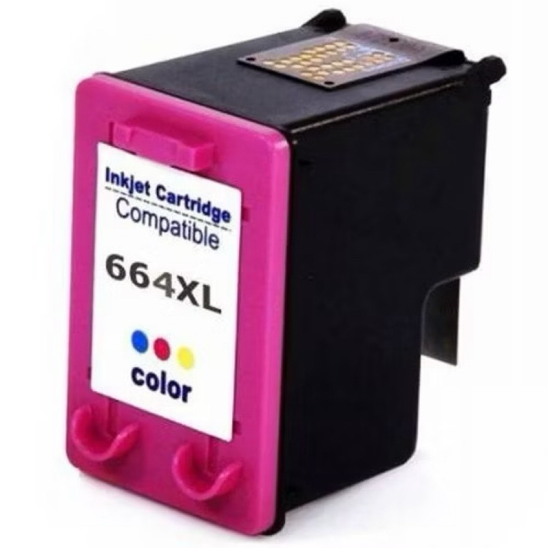CARTUCHO 664COLORIDO 14ML COMPATÍVEL COM IMPRESSORA,HPDeskJet Ink ...