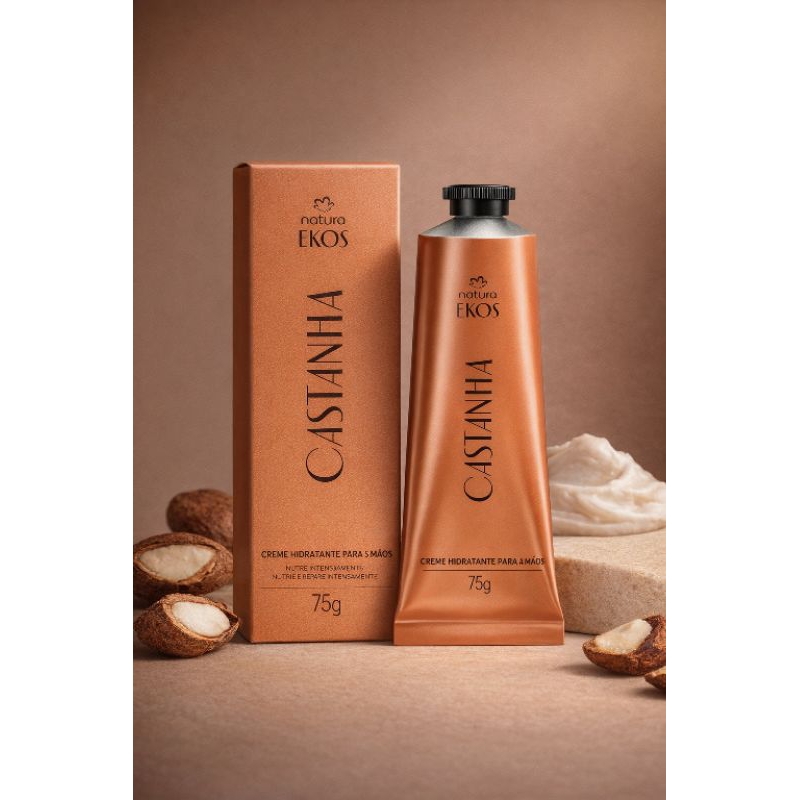 Creme Hidratante para Mãos Ekos Castanha Natura 75g | Shopee Brasil