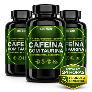 Cafeina Termogenico Pre Treino com Taurina CONCENTRADO 120 Comprimidos - ENVIO IMEDIATO
