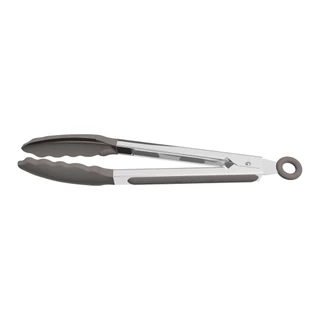 Pegador Multiuso Em silicone para cozinhaTramontina Softta Cinza 27 cm