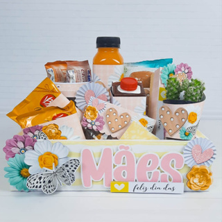 Cesta de Café da Manhã Dia das Mães 2026 Papelaria Personalizada Lembrancinhas em Oferta na Shopee