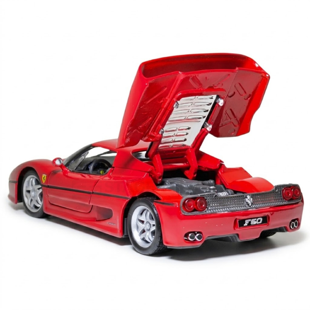 Miniatura De Ferro Ferrari F50 18cm 1:24 Bburago | Shopee Brasil