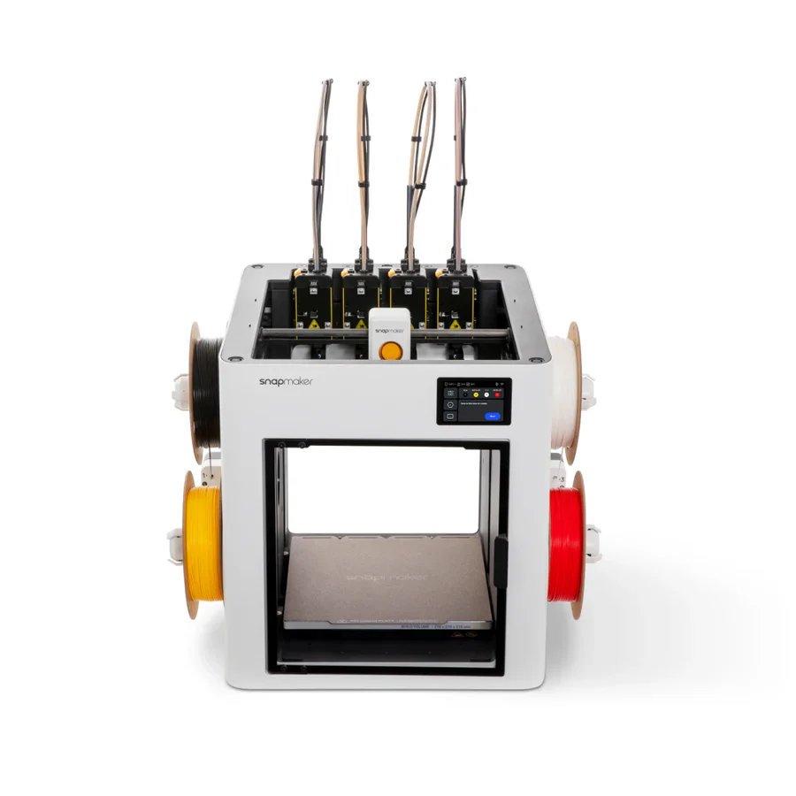 IMPRESSORA 3D SNAPMAKER U1 (4 CORES/ ÁREA 270MM/ BICO 0,4MM/ PRECISÃO 0,1MM/ BIVOLT)
