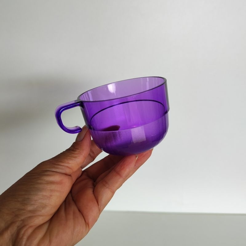 Kit Bandeja Premier + 6 Xícaras Premier Policarbonato Tupperware