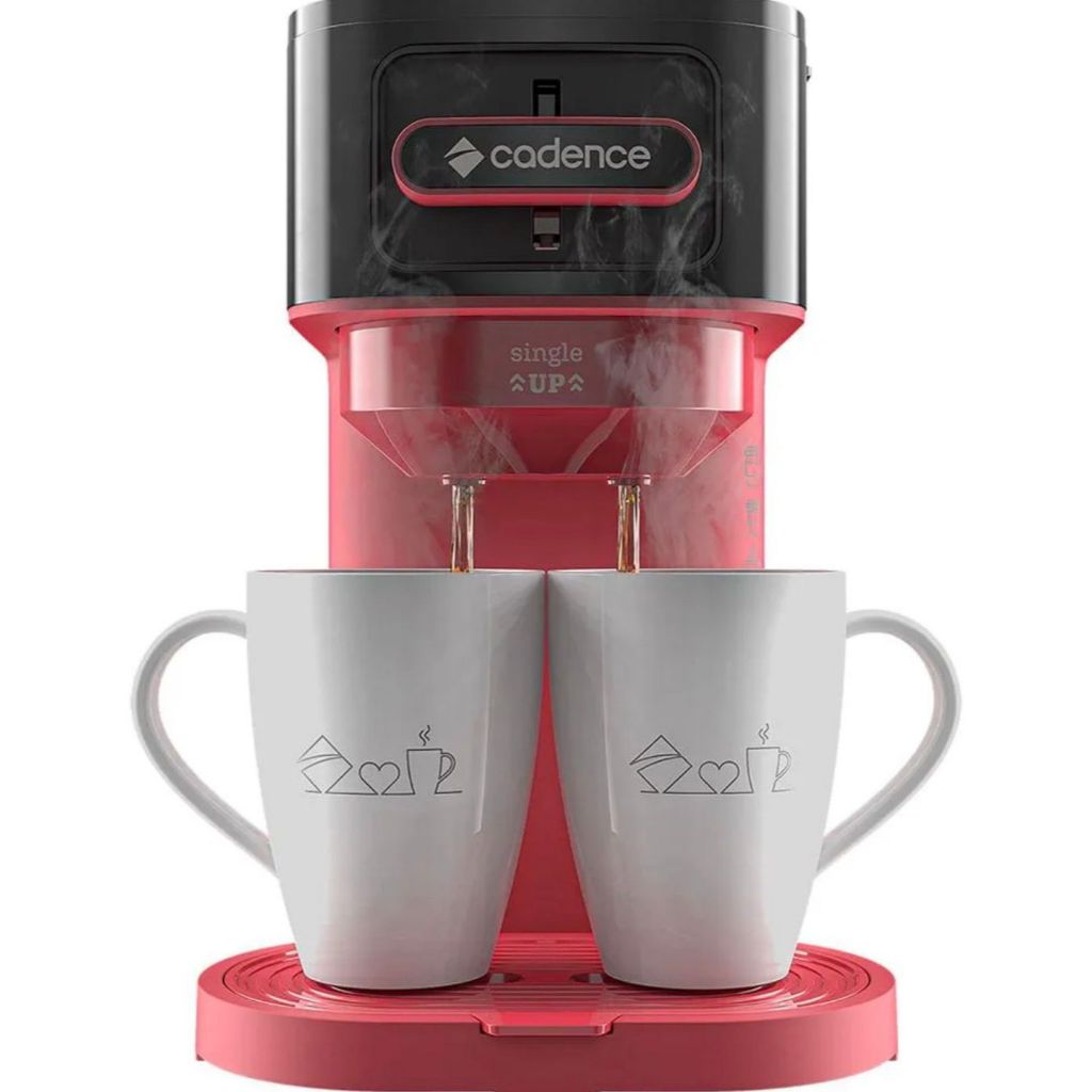 Cafeteira Elétrica Single Up Caf230 Vermelha E Preta Cadence