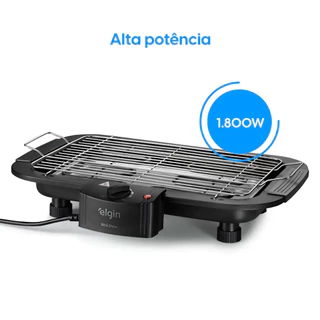 Churrasqueira Elgin Elétrica BBQ Show 127v 1800w