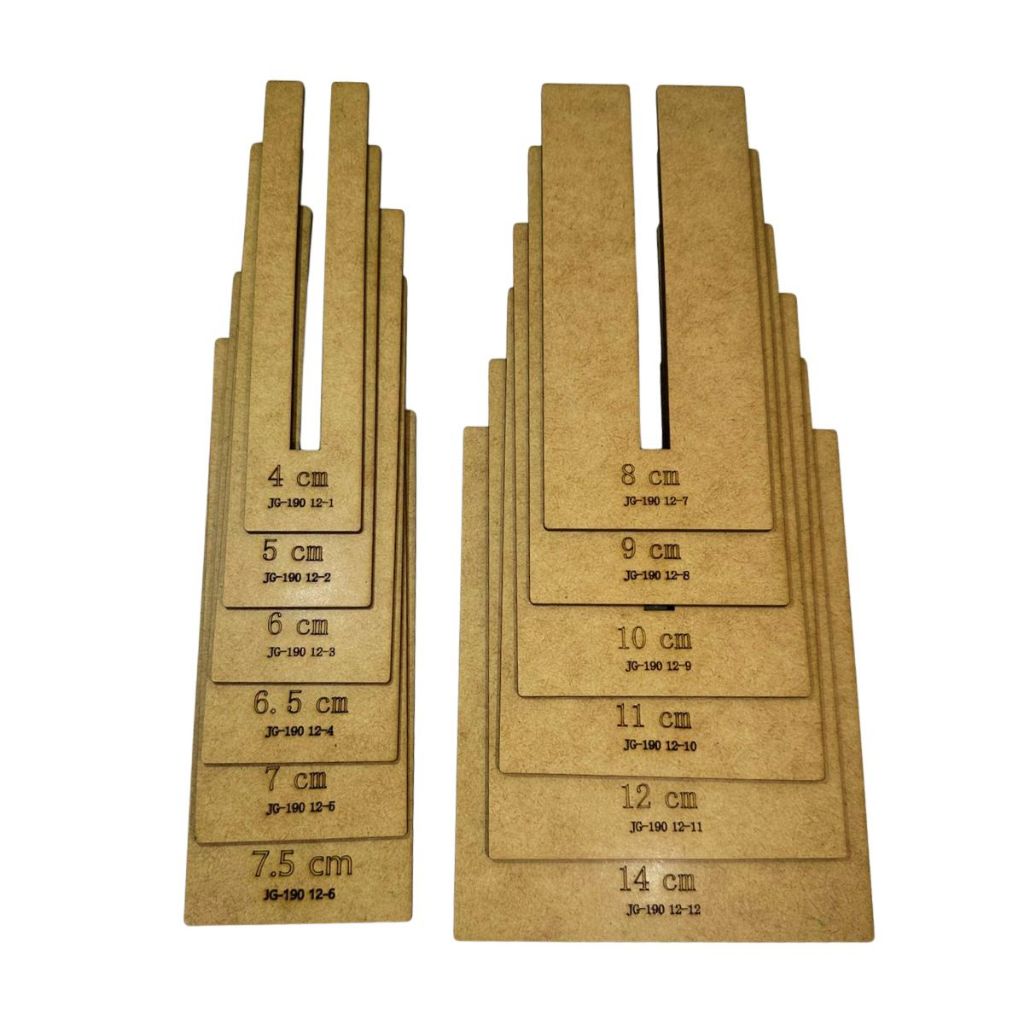 Gabarito Laço Catavento MDF 12 Peças | Moldes para Laços Perfeitos ...