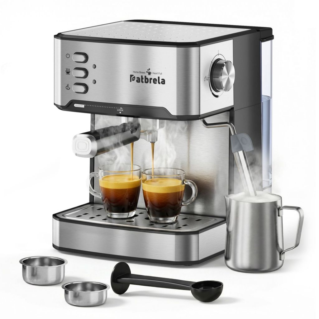Cafeteira Expresso Cm004 Profissional 20bar Vapor Leite