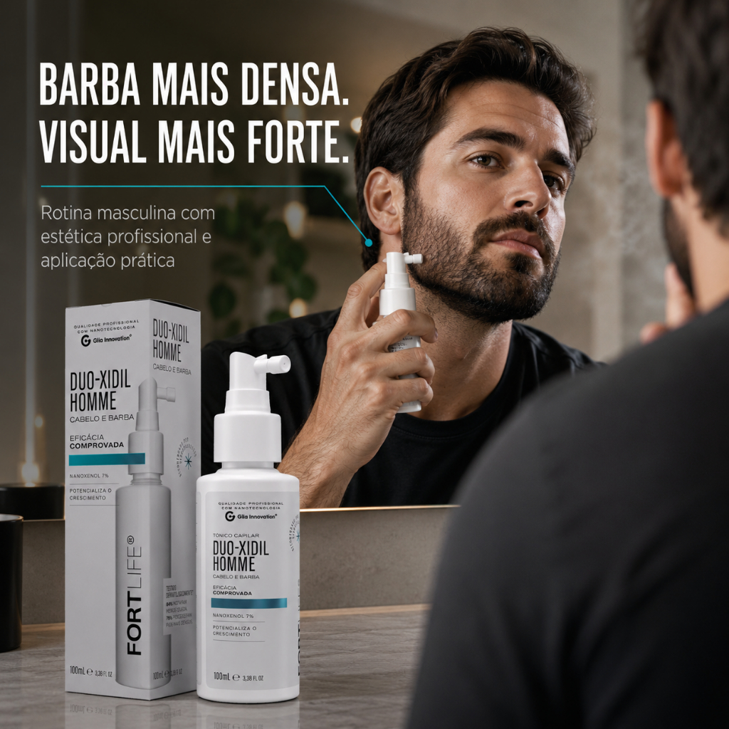 Duo-Xidil 7 % Spray HOMME 100ml Cabelo e Barba (Tratamento Capilar