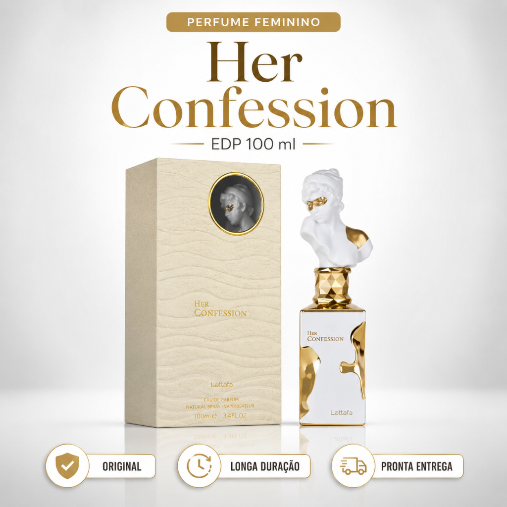 Perfume Árabe Feminino Lattafa Her Confession EDP 100 ml
