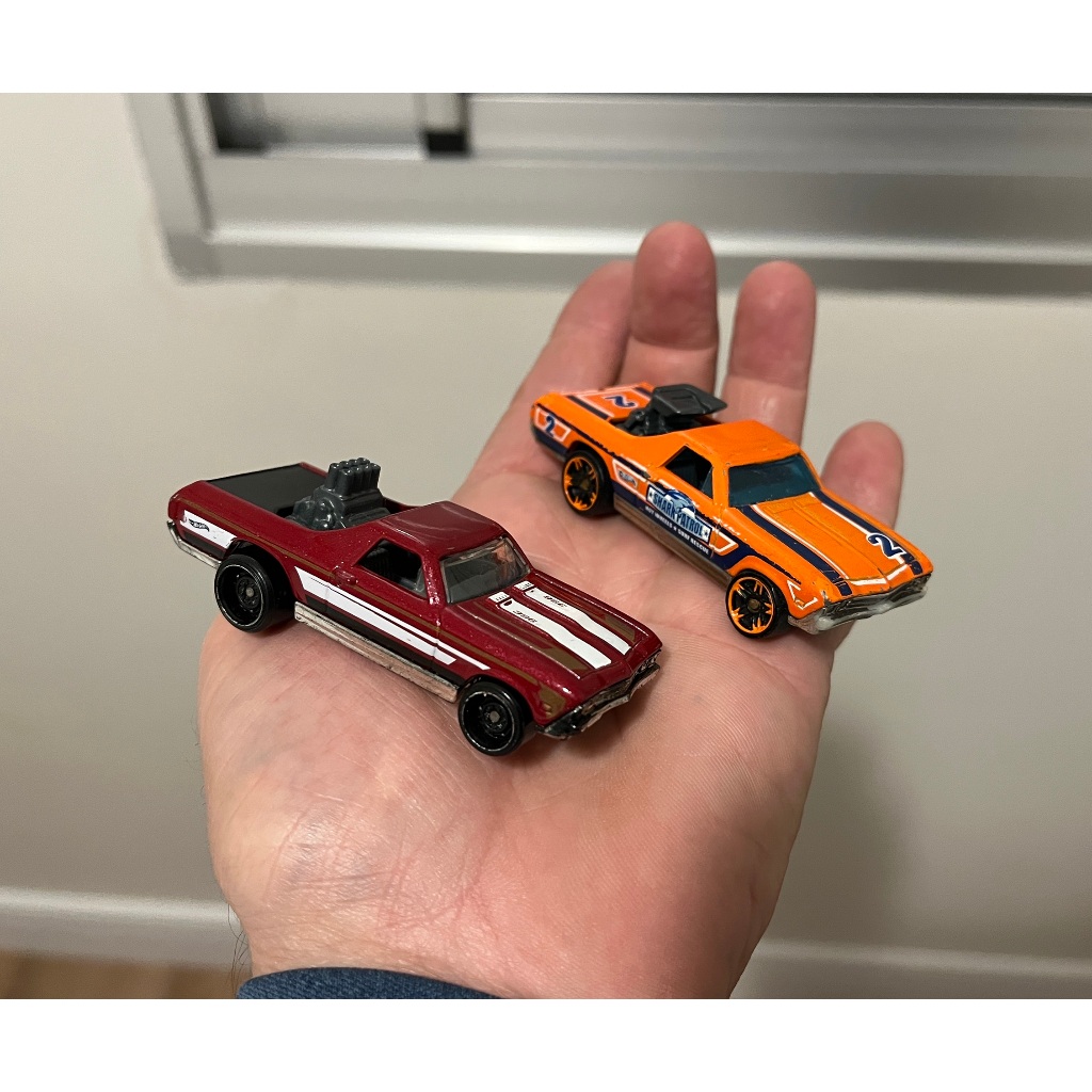 Hot wheels Chevrolet El Camino arrancada anos 70 carrinhos picape