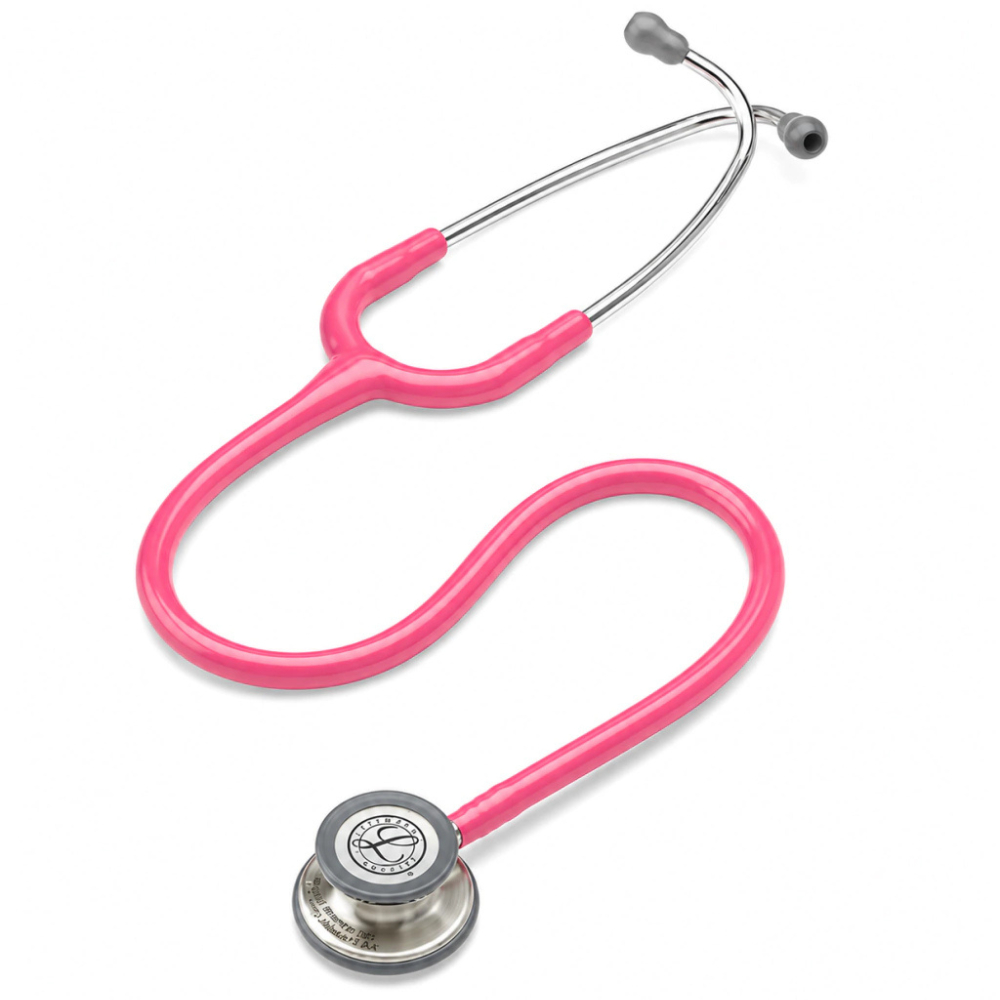 Estetoscópio 3M Littmann Classic III 5633 Rosa Pérola | Shopee Brasil