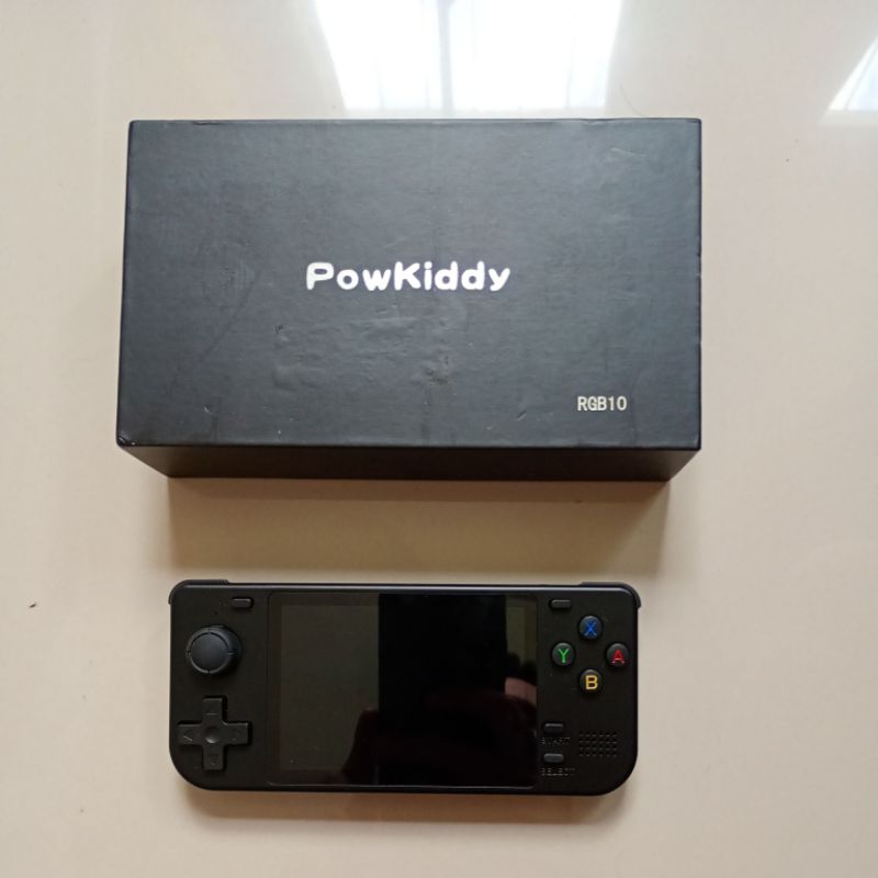 console portátil powkiddy rgb10 preto novo | Shopee Brasil