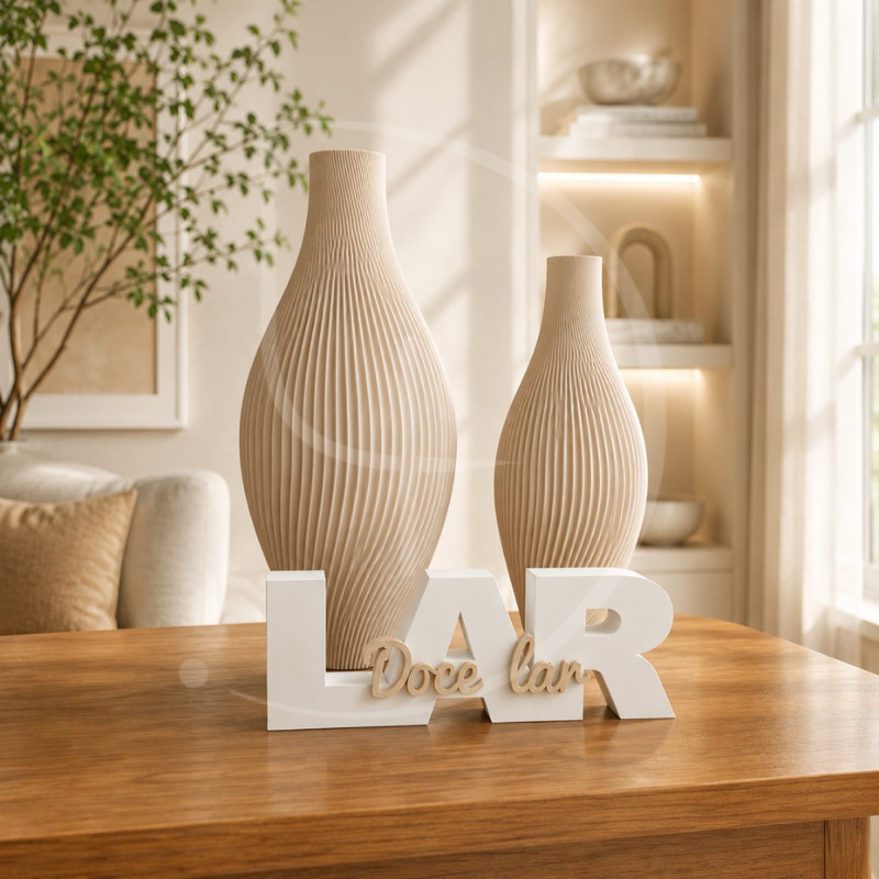Kit Decorativo “Lar Doce Lar” – Design Moderno e Aconchegante | Shopee ...