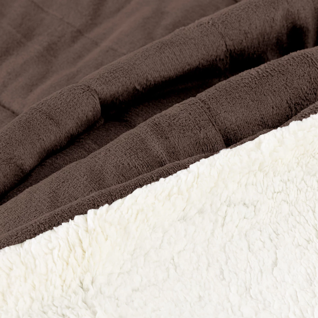 Coberdrom Edredom Casal Queen Manta Sherpa Dupla Face Micropercal 400 Fios Inverno Grosso