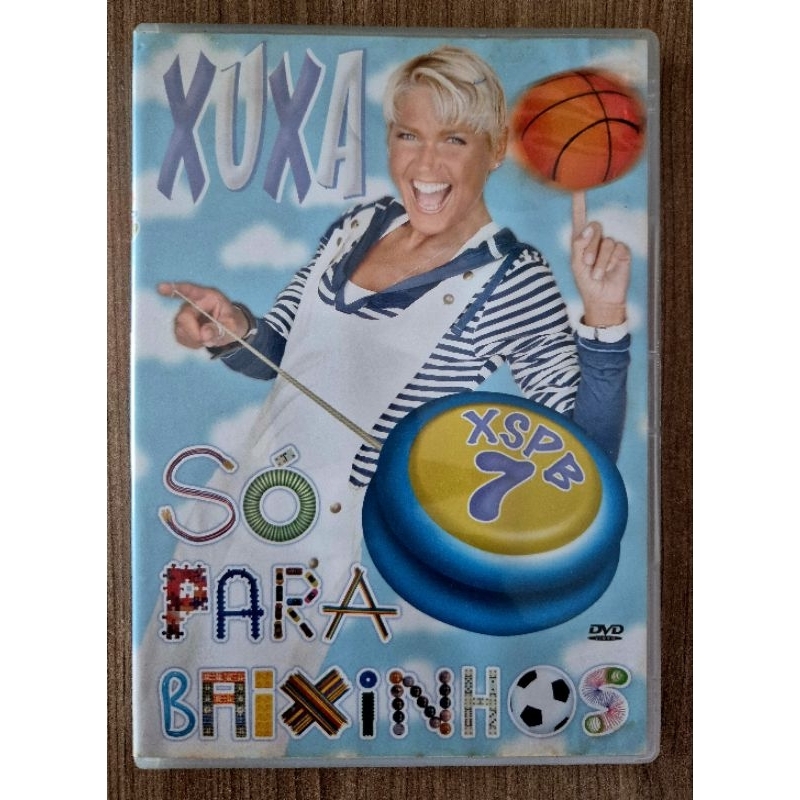 Dvd Xuxa Só Para Baixinhos 7 Com Jogo Da Memória. | Shopee Brasil