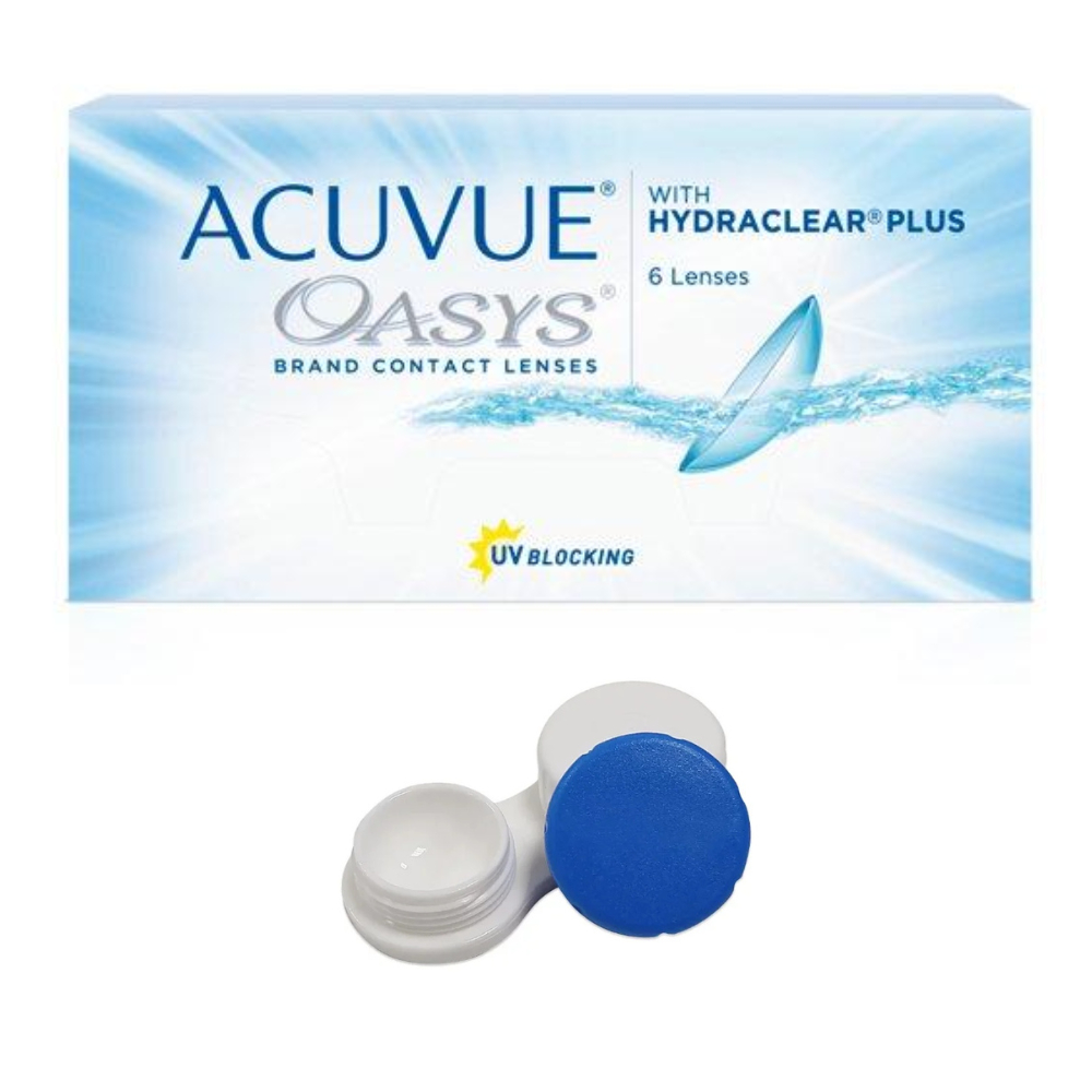 Lentes de Contato Acuvue Oasys Hydraclear Plus - Miopia e Hipermetropia ...