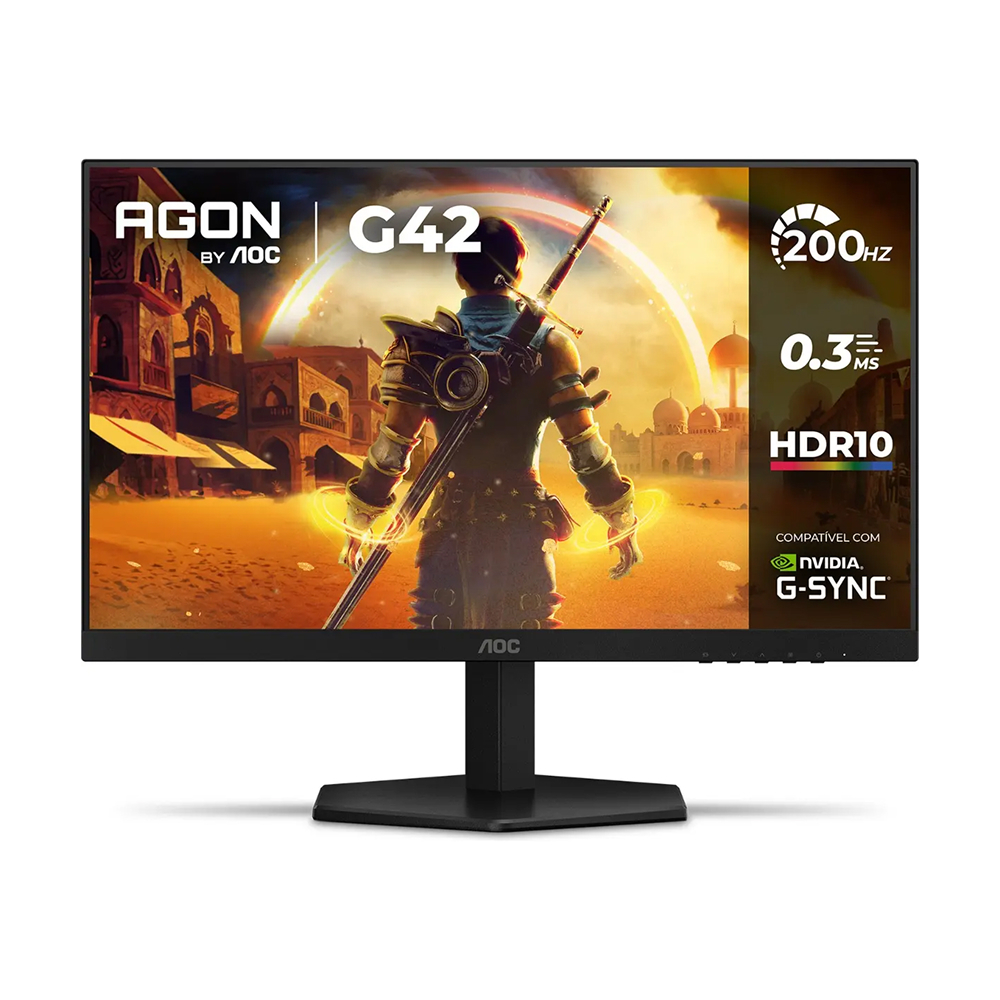 Monitor Gamer Aoc Agon G42 24" 200Hz 0,3ms Ips 24G42he
