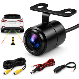 Camera de Re Automotiva HD 170 Visão Noturna Universal a Prova d agua 12V para Central Multimídia