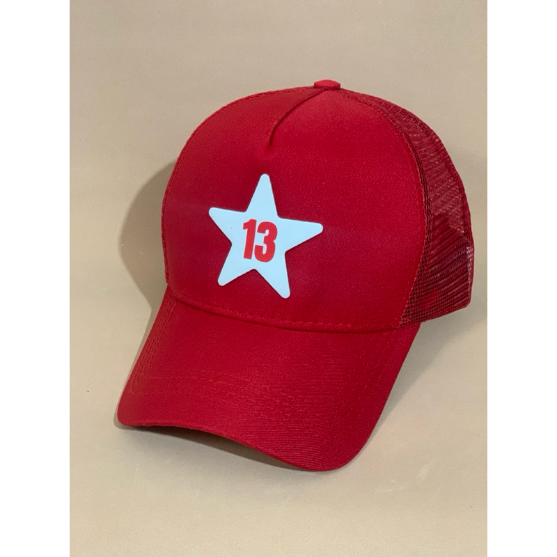 Boné aba curva do PT boné de partido político/boné do PT | Shopee Brasil