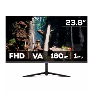 Monitor Gamer Mancer Valak Z185S, 23.8 Pol, VA, Curvo, FHD, 1ms, 180Hz, HDMI/DP, MCR-VKZ185S-BL01