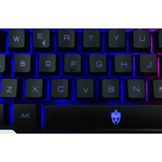 Teclado Gamer Evolut Pigeon Tkl Rainbow Semi-mecânico