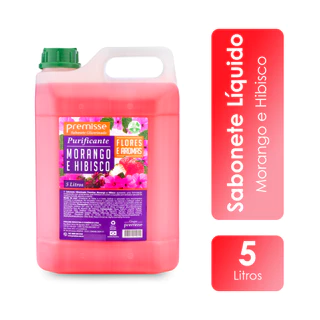 Sabonete Líquido Morango e Hibisco 5L Premisse