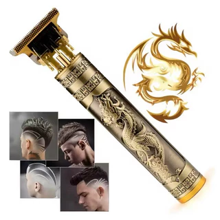 Máquina de Cortar Cabelo e Barba Elétrica Dragão – Corte Preciso e Profissional.