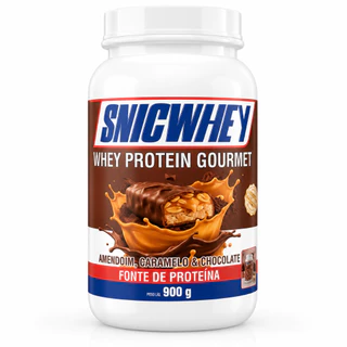 Whey Protein Gourmet 900g Sabor EXCLUSIVO - 23g de Proteína Por Dose Ganho de Massa Muscular