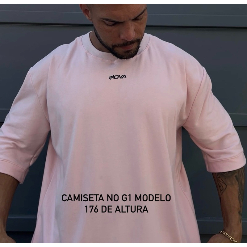 CAMISETA OVERSIZED SUEDINE PREMIUM