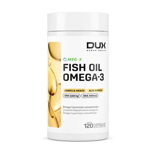 Omega 3 Fish Oil - Pote 120 Cápsulas