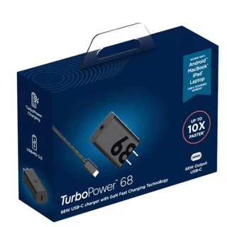 Cabo e Carregador Universal 68W Fast Charging Turbo USB-C Com Todos os Modelos Android