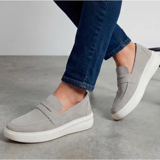 Mocassim Masculino Casual Couro Camurça Sapato Sola Alta Sapatenis Social Loafer Docksider Oxford Derby Elegante Fino