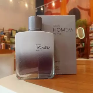 Natura Homem Verse 100ml Deo Parfum Masculino Amadeirado Intenso Original Lacrado na Caixa Novo