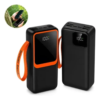 Power Bank 30000mAh com Carregamento Rápido PD 66W para Vários Dispositivos