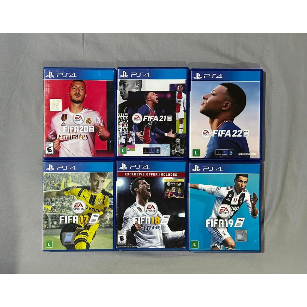 FIFA 22 19２本セット Combo Fifa [22 + 21 + 20 + 19 + 18 + 17] ~ PS4 | Shopee Brasil